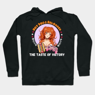 Gamer Girl Hot dog Girl Hoodie